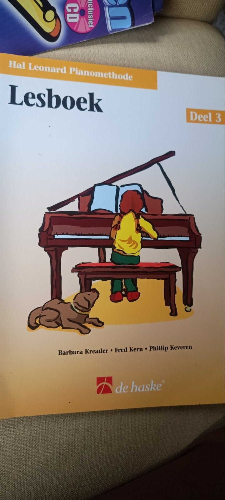 Hal Leonard Pianomethode Lesboek Deel 3, Boeken, Ophalen of Verzenden, Zo goed als nieuw, Instrument, Barbara Kreader, Fred Kern, Phillip Keveren