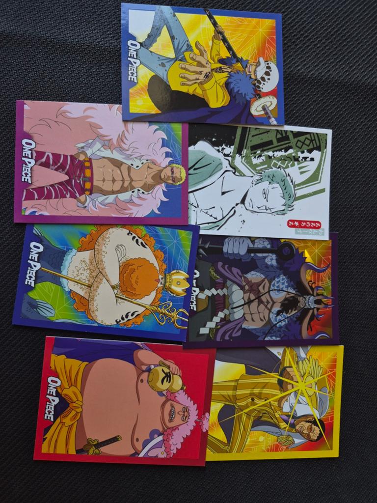 One piece panini kaarten, Ophalen of Verzenden, Zo goed als nieuw