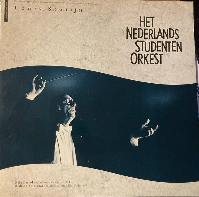 Het Nederlands Studenten Orkest - Bartók, Smetana LP, Cd's en Dvd's, Vinyl | Klassiek, LP, Gebruikt, Verzenden, Overige componisten