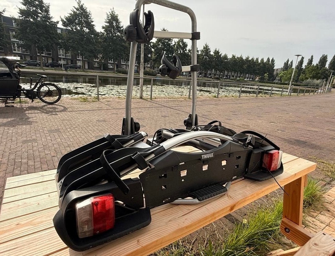 Thule EuroWay 92 fietsendrager voor 2 fietsen, Auto diversen, Ophalen, 2 fietsen, Gebruikt, Trekhaakdrager