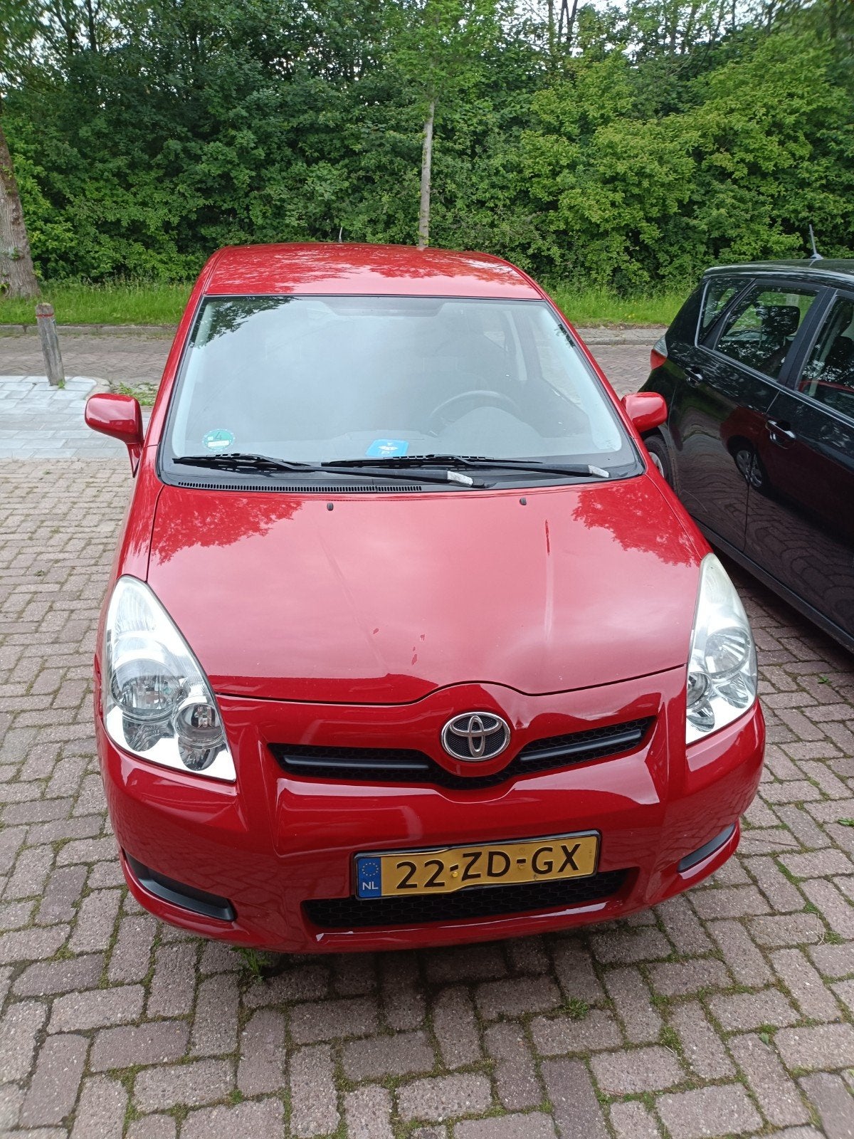 Toyota Corolla Verso 1.6 16V 5P 2008 Rood, 450 kg, 4 cilinders, Origineel Nederlands, 1200 kg