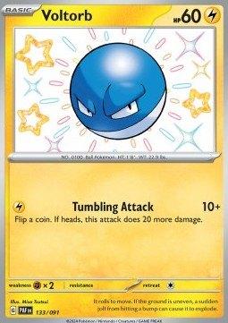 Voltorb #133 - PAF -Paldean Fates, Verzenden, Zo goed als nieuw