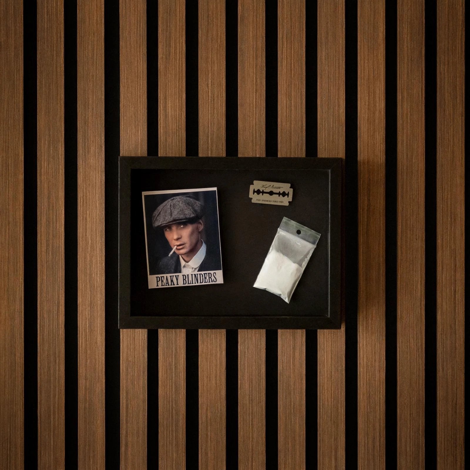 Peaky Blinders 3D Shadow Box / Schilderij (Tommy Shelby, Verzamelen, Film en Tv, Ophalen of Verzenden, Zo goed als nieuw