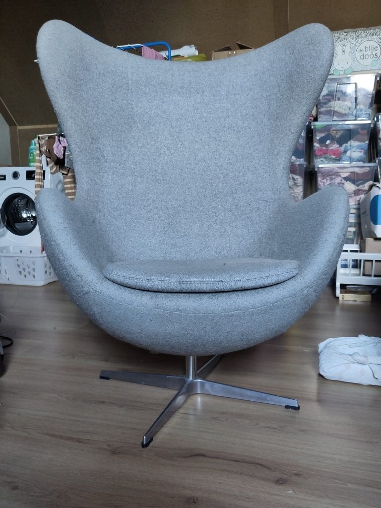 Egg chair, Ophalen, Gebruikt, 75 tot 100 cm, Stof