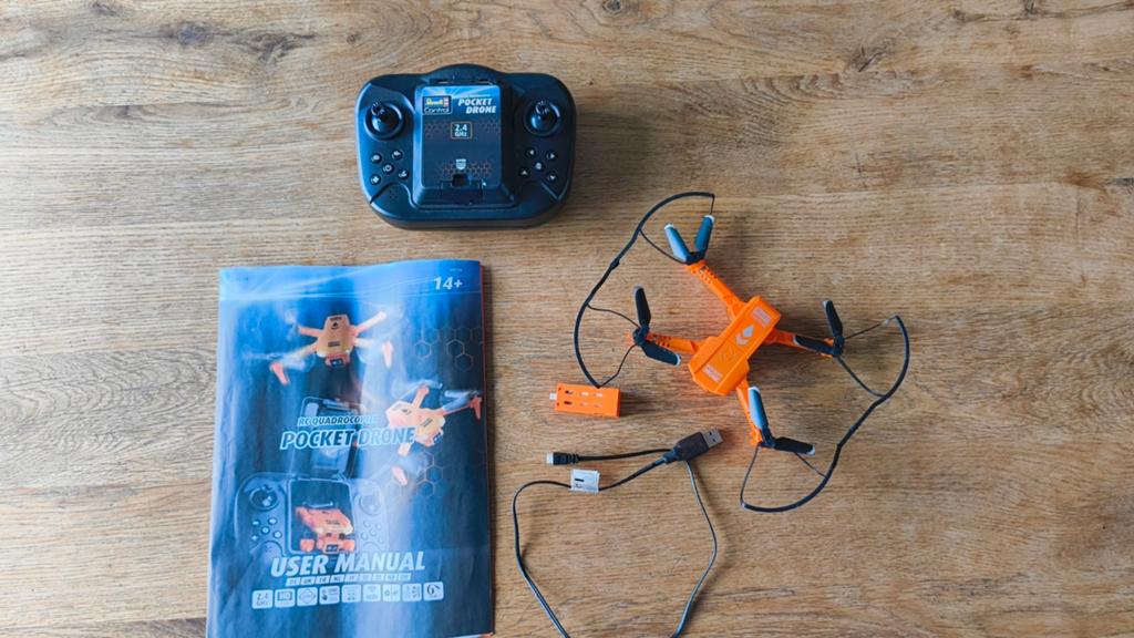 Revell Pocket Drone, Ophalen of Verzenden, Gebruikt, Speelgoeddrone, Basiskwaliteit
