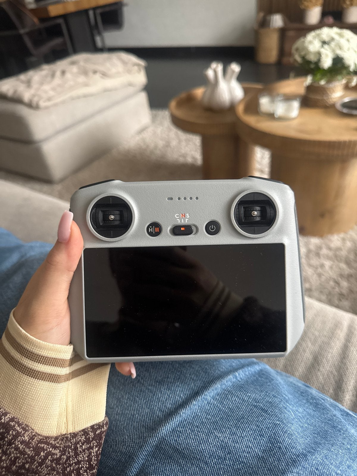 DJI RC afstandsbediening met ingebouwd scherm, Ophalen of Verzenden, Zo goed als nieuw, DJI, Overige typen