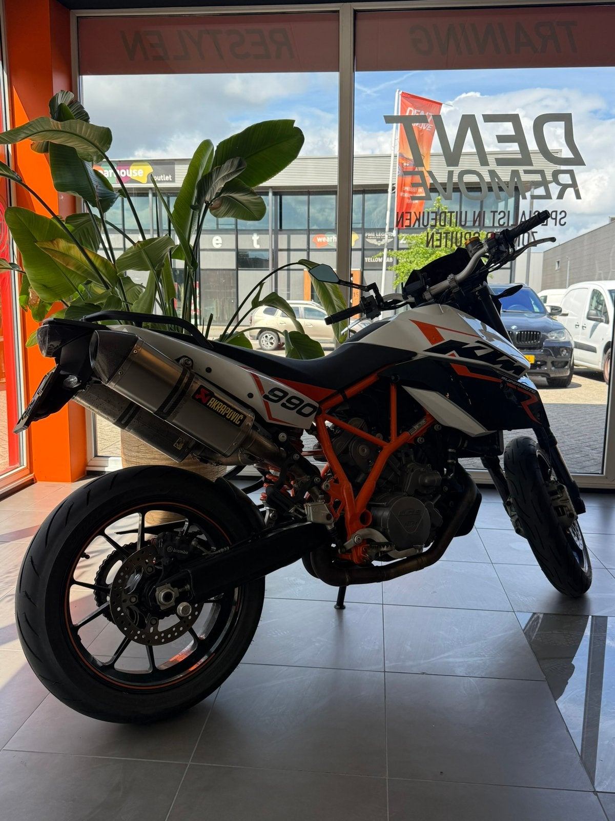 KTM 990 SMR 2010 Akrapovic, Motoren, 2 cilinders, Motorrijbewijs A, Gebruikt, Particulier
