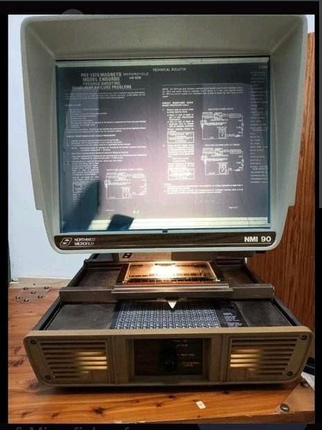Northwest Microfilm NMI 90 Microfilmlezer, Ophalen of Verzenden