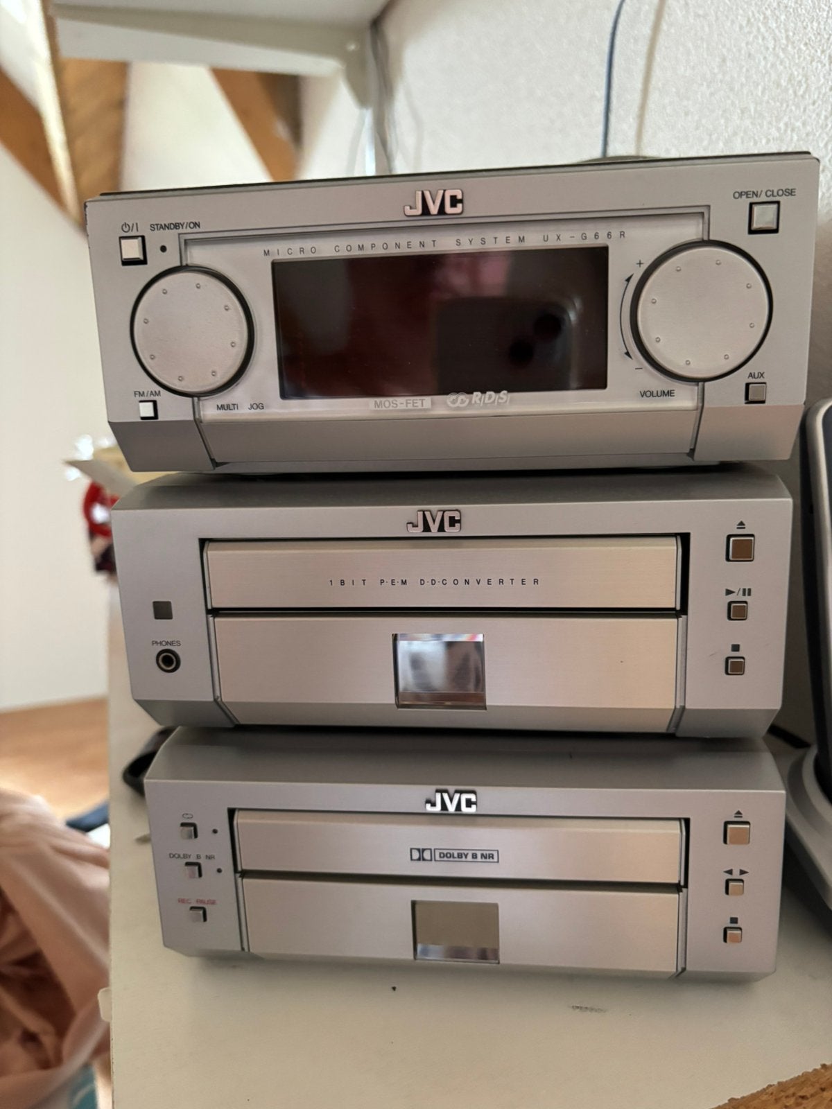 Stereotoren, Ophalen, Gebruikt, JVC, Tuner of Radio