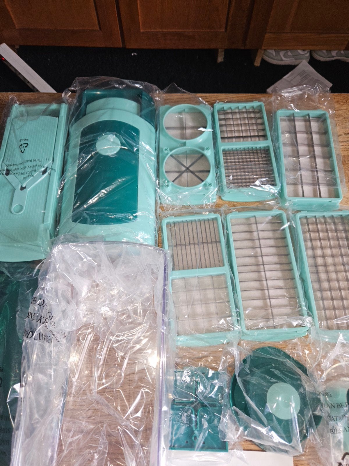 Nicer Dicer Fusion - Nieuw, 13-delige set, Overige typen, Kunststof, Nieuw, Ophalen of Verzenden