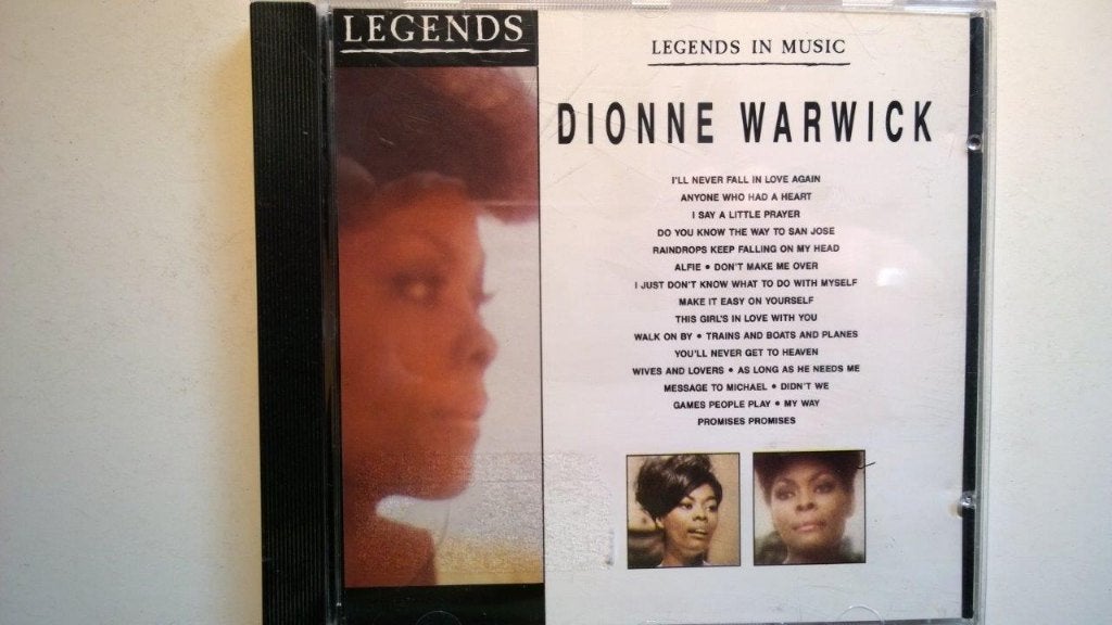 Dionne Warwick - Legends In Music, Ophalen of Verzenden, Zo goed als nieuw