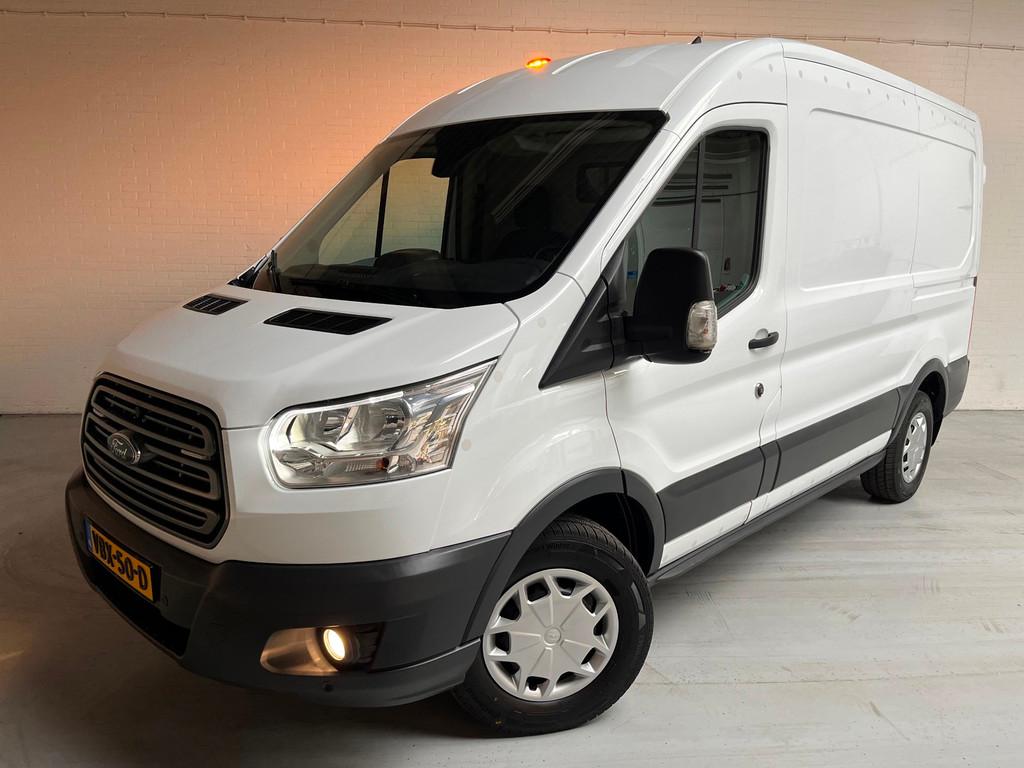 Ford Transit Servicewagen 2.0 TDCI 130pk euro6 L2H2 Trend So, 4 cilinders, Met garantie (alle), 2800 kg, Wit