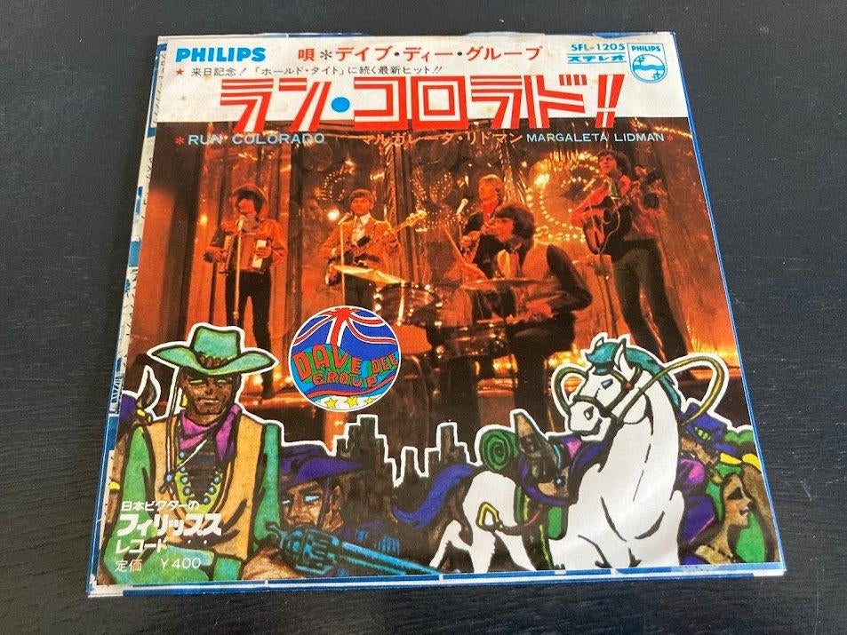 Dave Dee Group "Run Colorado" 7" single uit Japan, Verzenden, 7 inch, Single, Zo goed als nieuw