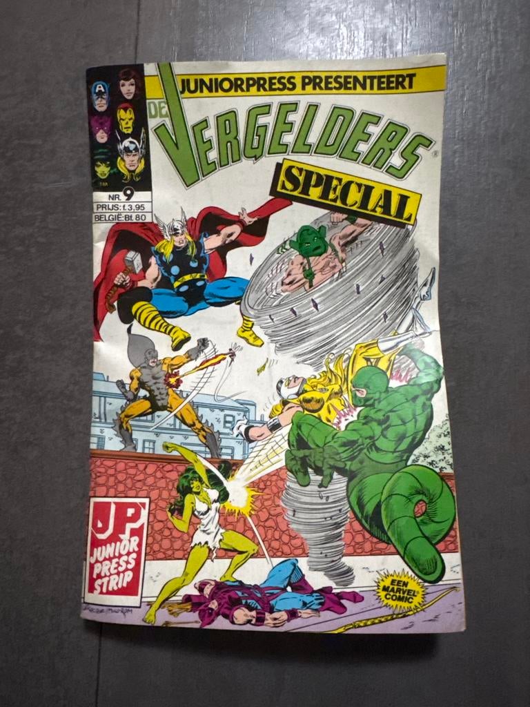De Vergelders Special - Juniorpress Strip Nr. 1 Marvel Comic, Eén stripboek, Ophalen of Verzenden, Gelezen