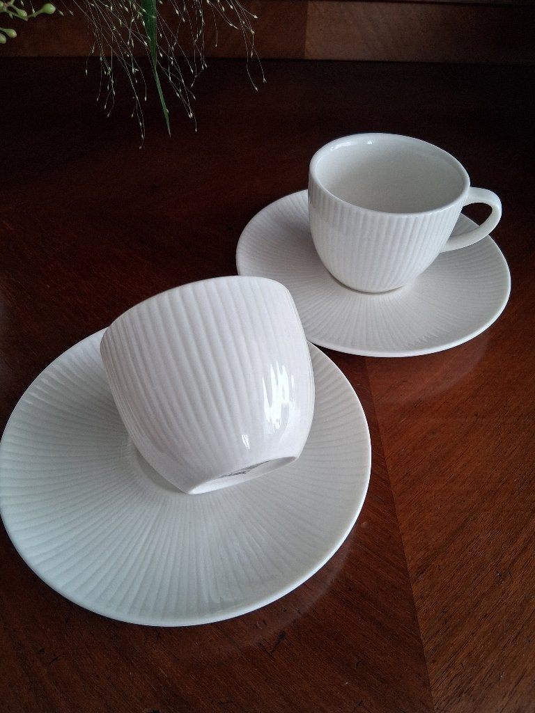 HEMA ceramic kop en schotels *eureka*, Huis en Inrichting, Hema, Ophalen of Verzenden, Zo goed als nieuw, Overige stijlen