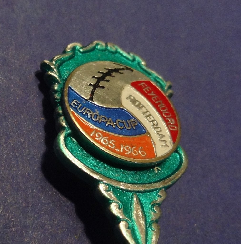 Feyenoord Voetbal Bal Thee Lepel No 76543, Verzenden, Gebruikt, Feyenoord, Overige typen