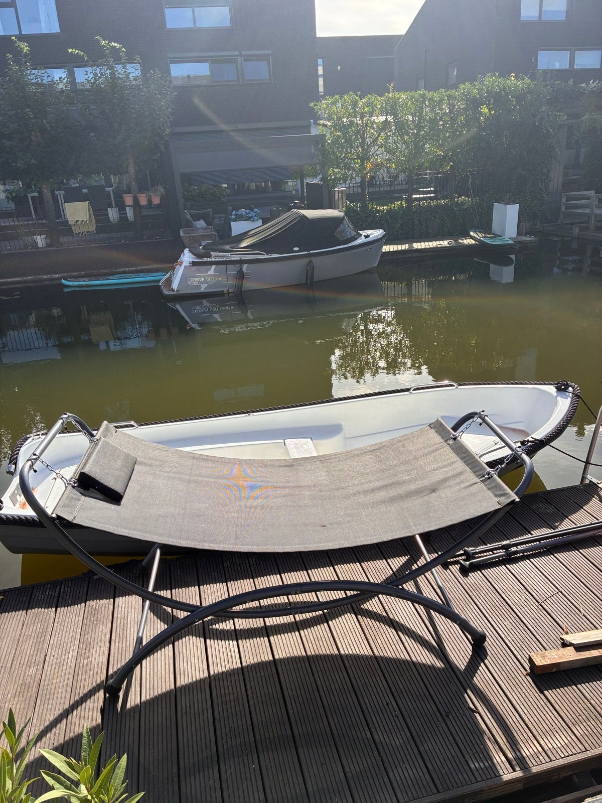 Comfortabele hangmat met standaard, Ophalen, Gebruikt, Met standaard, Eenpersoons