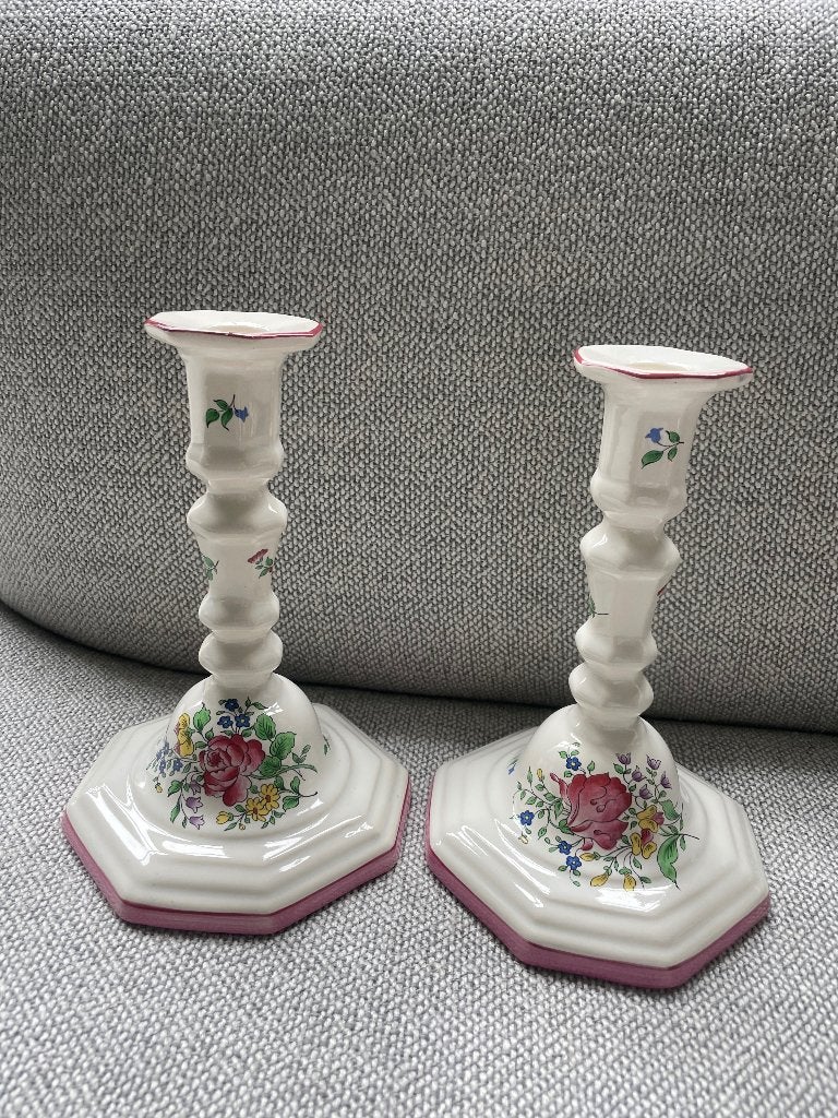 kandelaars Réverbère K&G lunéville france, Verzenden, Keramiek of Aardewerk