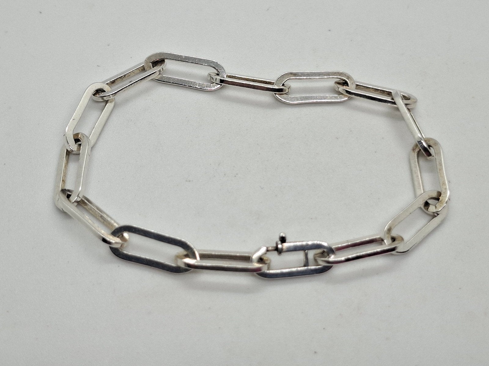 Zilveren armband 835 - 17 cm closed forever, Ophalen of Verzenden, Zilver, Zilver