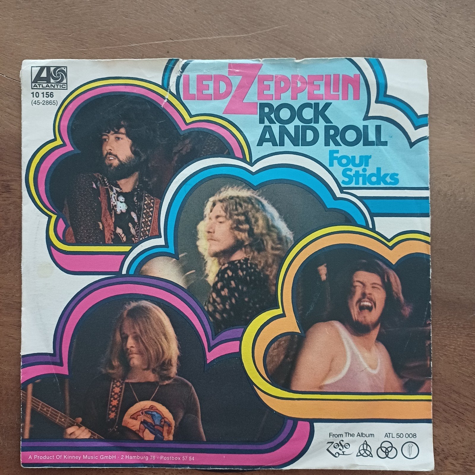 Led Zeppelin - Rock And Roll / Four Sticks, Ophalen of Verzenden, Gebruikt, 7 inch, EP