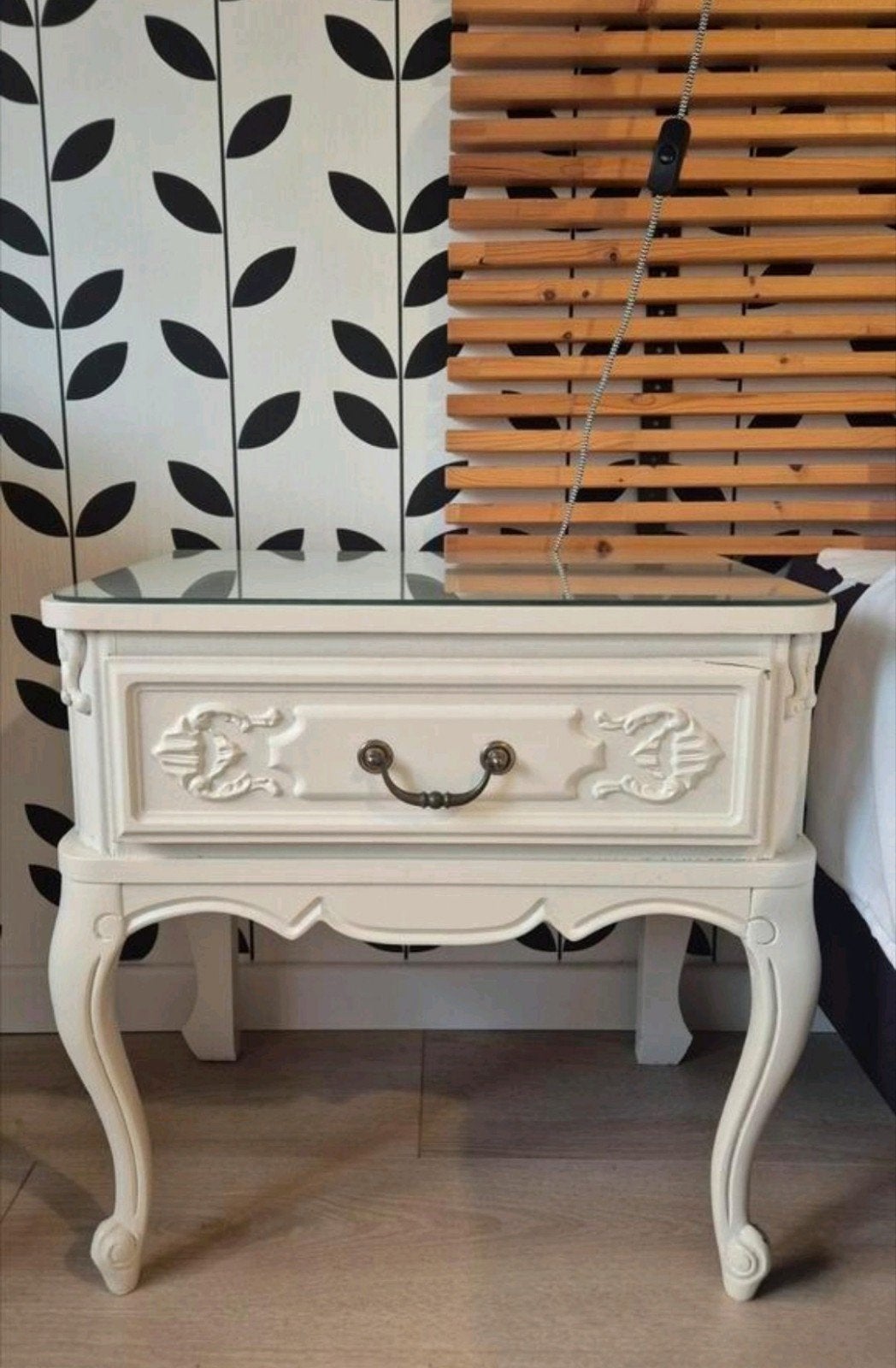 Set brocante nachtkastjes, Ophalen, Minder dan 45 cm