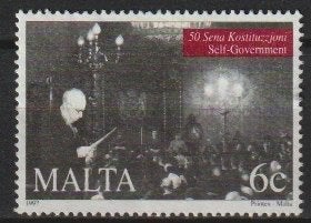 Malta Michel 1029, Ophalen of Verzenden, Malta, Gestempeld
