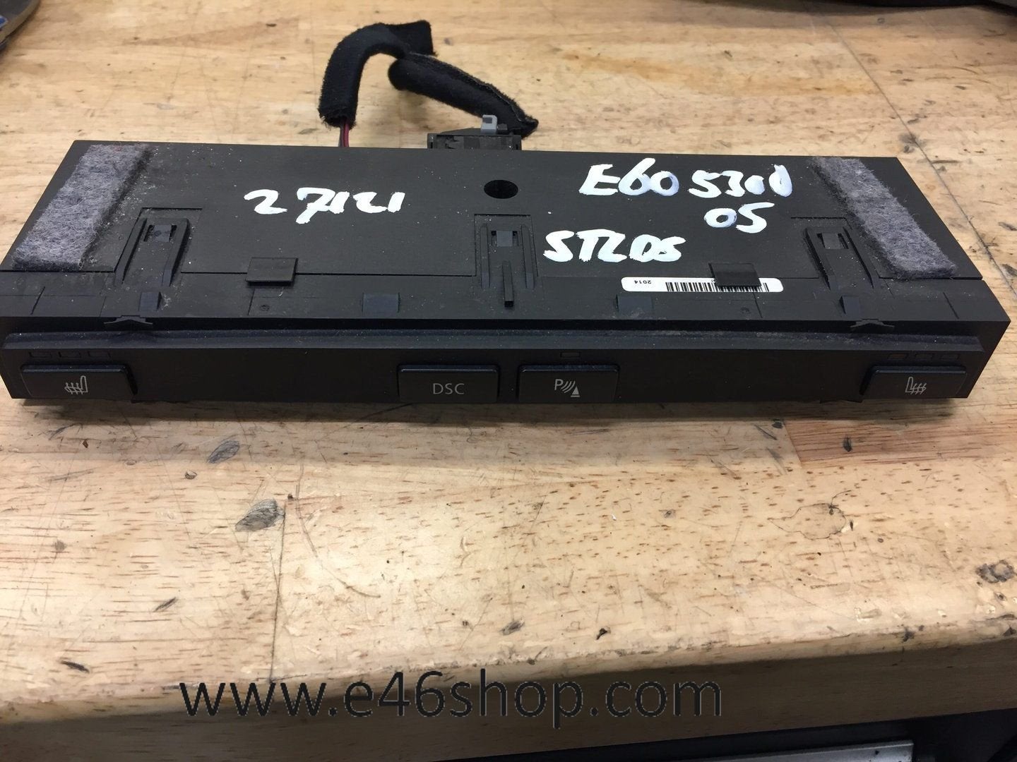 Knoppen stoelverwarming DSC PDC BMW E60 E61  OE 6949452, Gebruikt, -, -, Ophalen of Verzenden