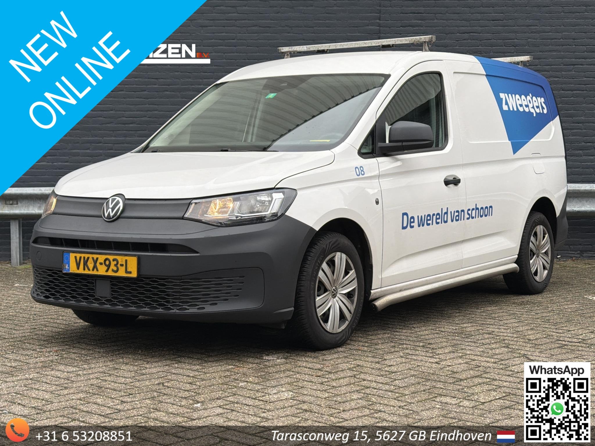Volkswagen Caddy Cargo Maxi 2.0 TDI Comfort | € 7.950,- NE, Voorwielaandrijving, Stof, Gebruikt, 4 cilinders