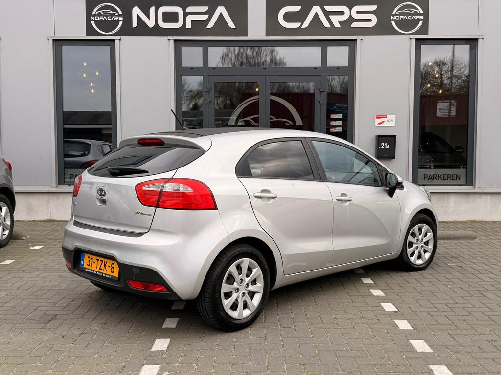 Kia Rio 1.2 CVVT Plus Pack|Nap|Airco, Auto's, Euro 5, Huisgarantie, 4 cilinders, Met garantie (alle)