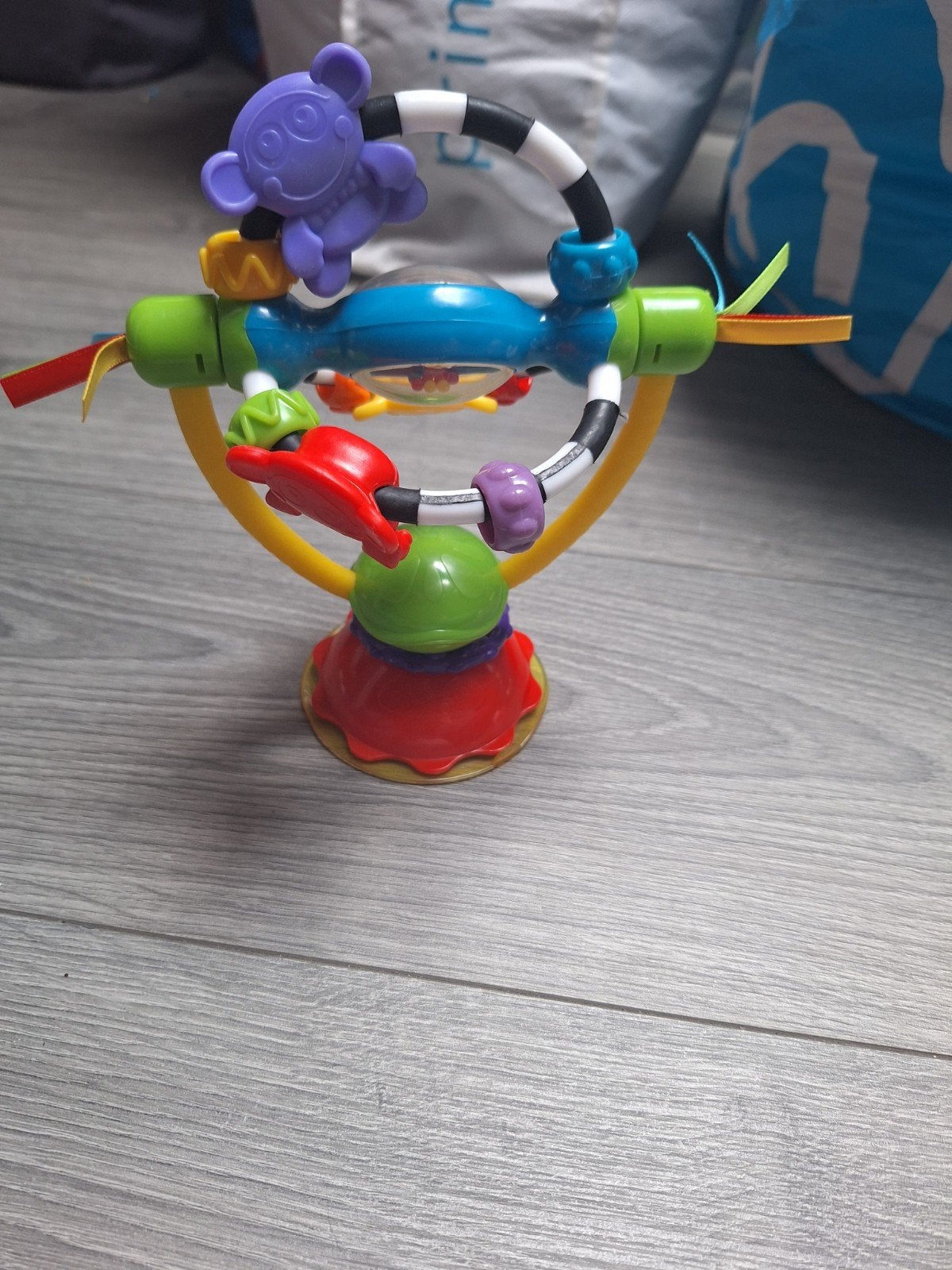 Baby speelboog playgro met zuignap en rammelaars, Ophalen, Zo goed als nieuw, Overige typen, Met geluid