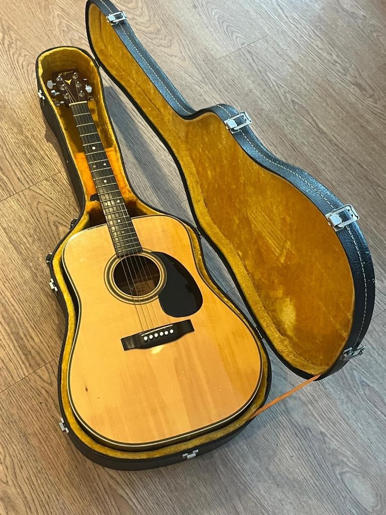 Prachtige vintage K. Yairi YW-300 uit 1974, Muziek en Instrumenten, Snaarinstrumenten | Gitaren | Akoestisch, Ophalen of Verzenden