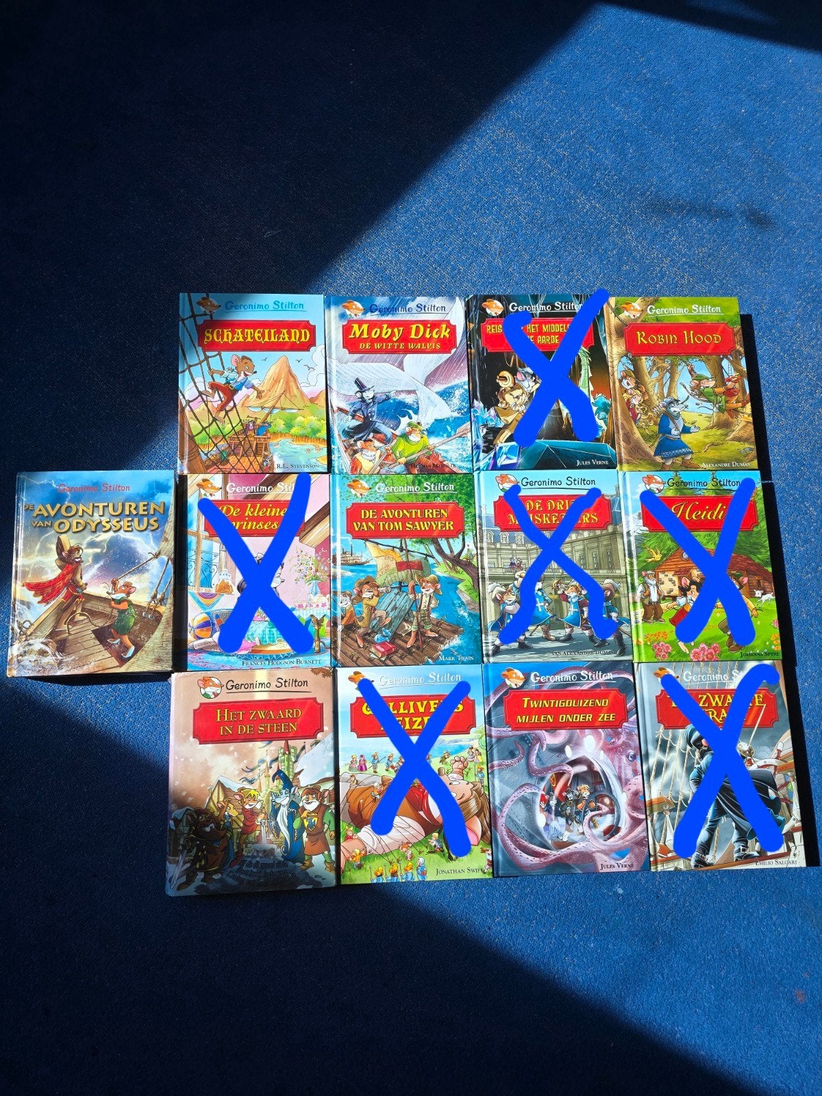 Geronimo stilton boeken, Ophalen of Verzenden, Zo goed als nieuw, Geronimo Stilton, Fictie