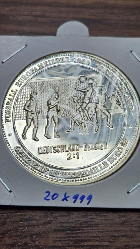 20 gram 999.zilver duitland belgie, Ophalen of Verzenden, Zilver