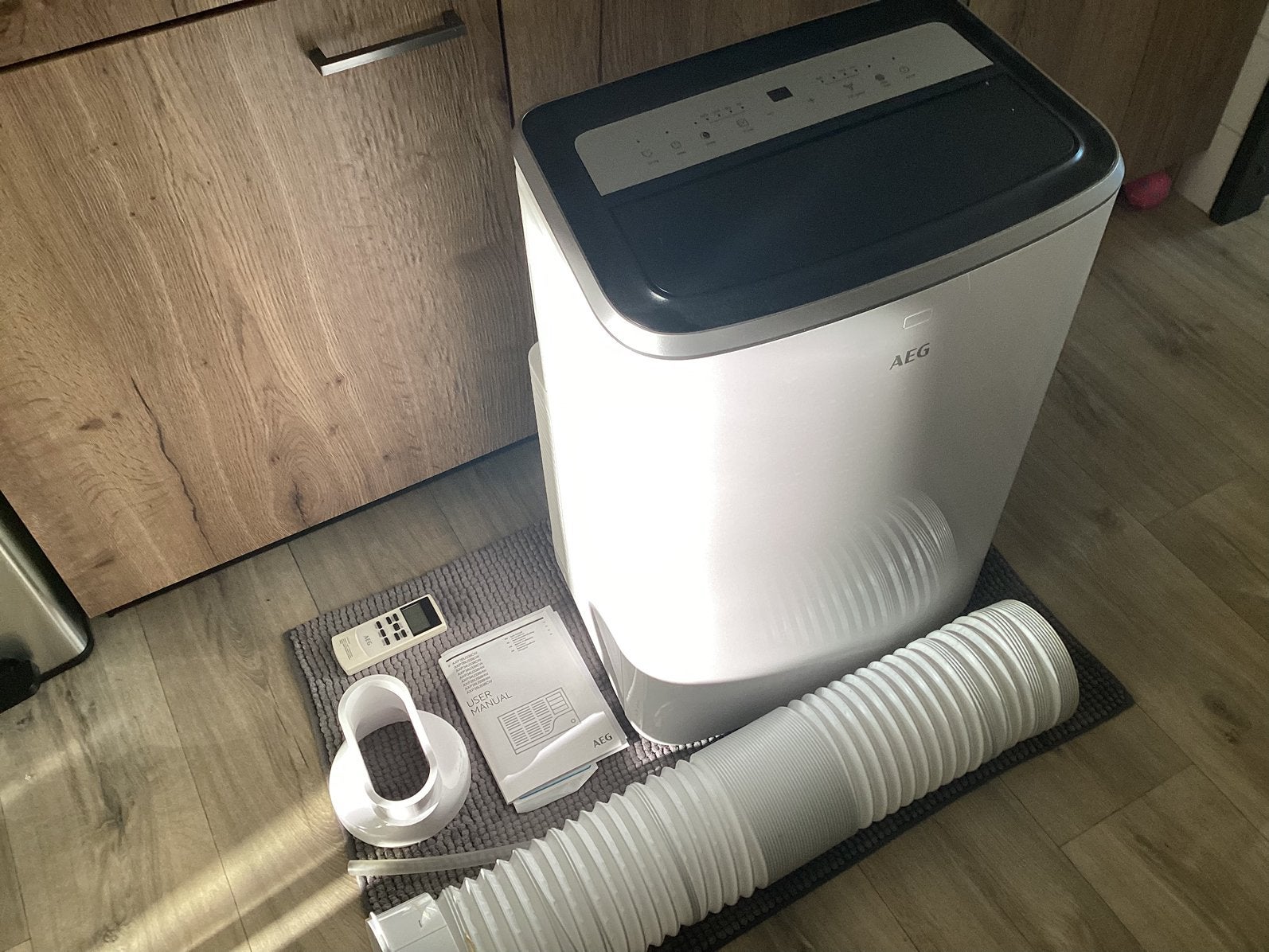AEG Airco, Witgoed en Apparatuur, Airco's, Ophalen, Gebruikt, Minder dan 60 m³, Timer