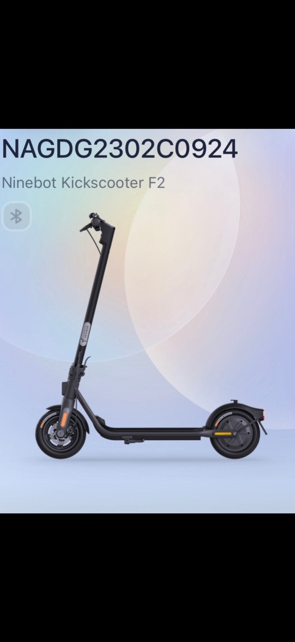 Ninebot Kickscooter F2 E-step - Zo goed als nieuw, Fietsen en Brommers, Steps, Ophalen, Zo goed als nieuw, Elektrische step (E-scooter)