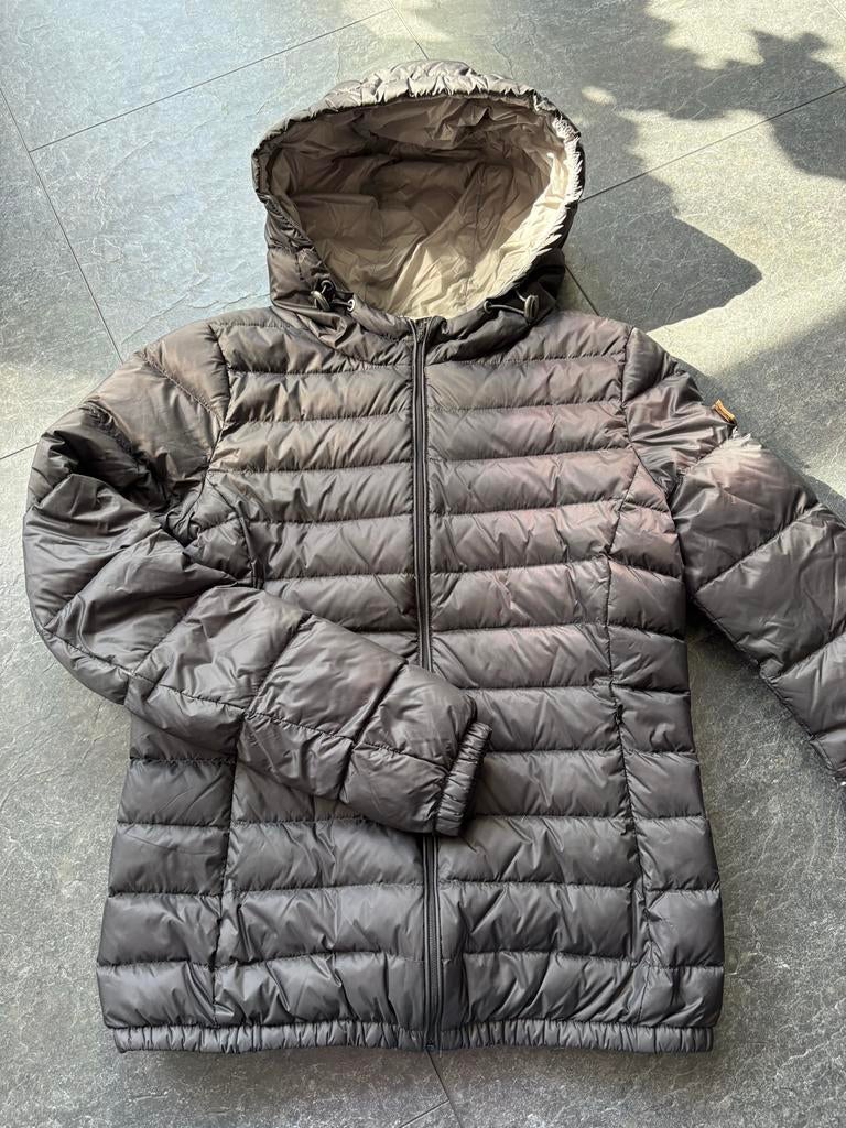 Moscow gewatteerde tussenjas - Maat S - Donkergrijs, Kleding | Dames, Jassen | Winter, Ophalen of Verzenden, Zo goed als nieuw