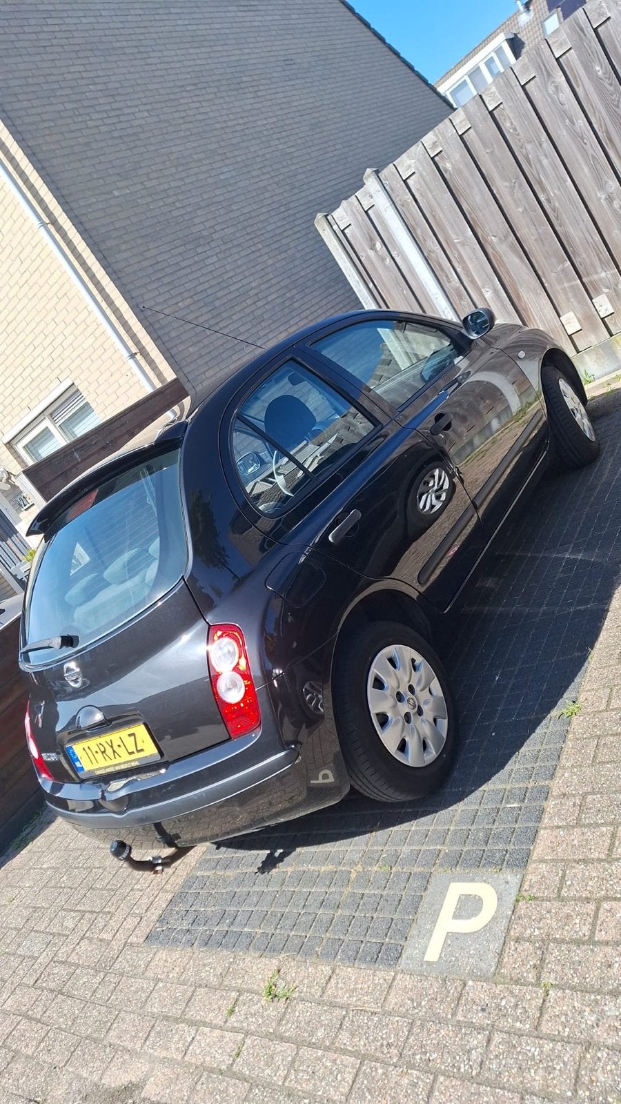 Nissan Micra 1.2 59KW 5DR 2005 Zwart, Voorwielaandrijving, Stof, 4 cilinders, Zwart