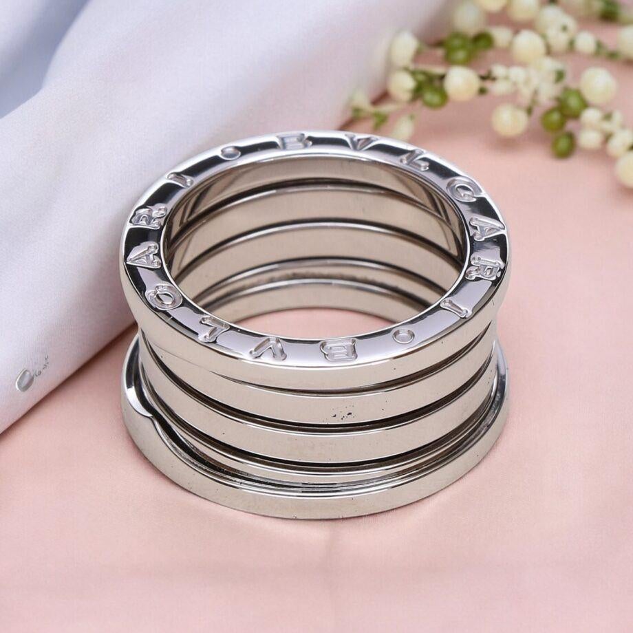 Bvlgari Ring – Model B.Zero1 – 18K White Gold – Bulgari, Sieraden, Tassen en Uiterlijk, Ringen, Zo goed als nieuw, Dame, Kleiner dan 17