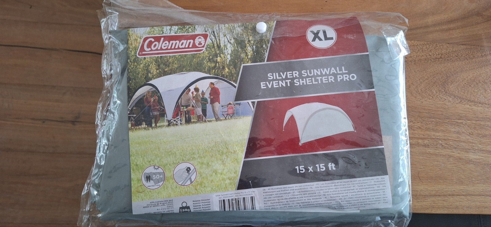 Coleman Silver Sunwall zijwand, Ophalen, Nieuw