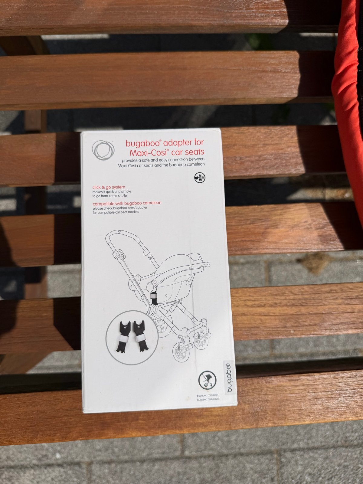 Bugaboo adapter voor Maxi-Cosi autostoeltjes, Gebruikt, Bugaboo, Met autostoeltje, Ophalen