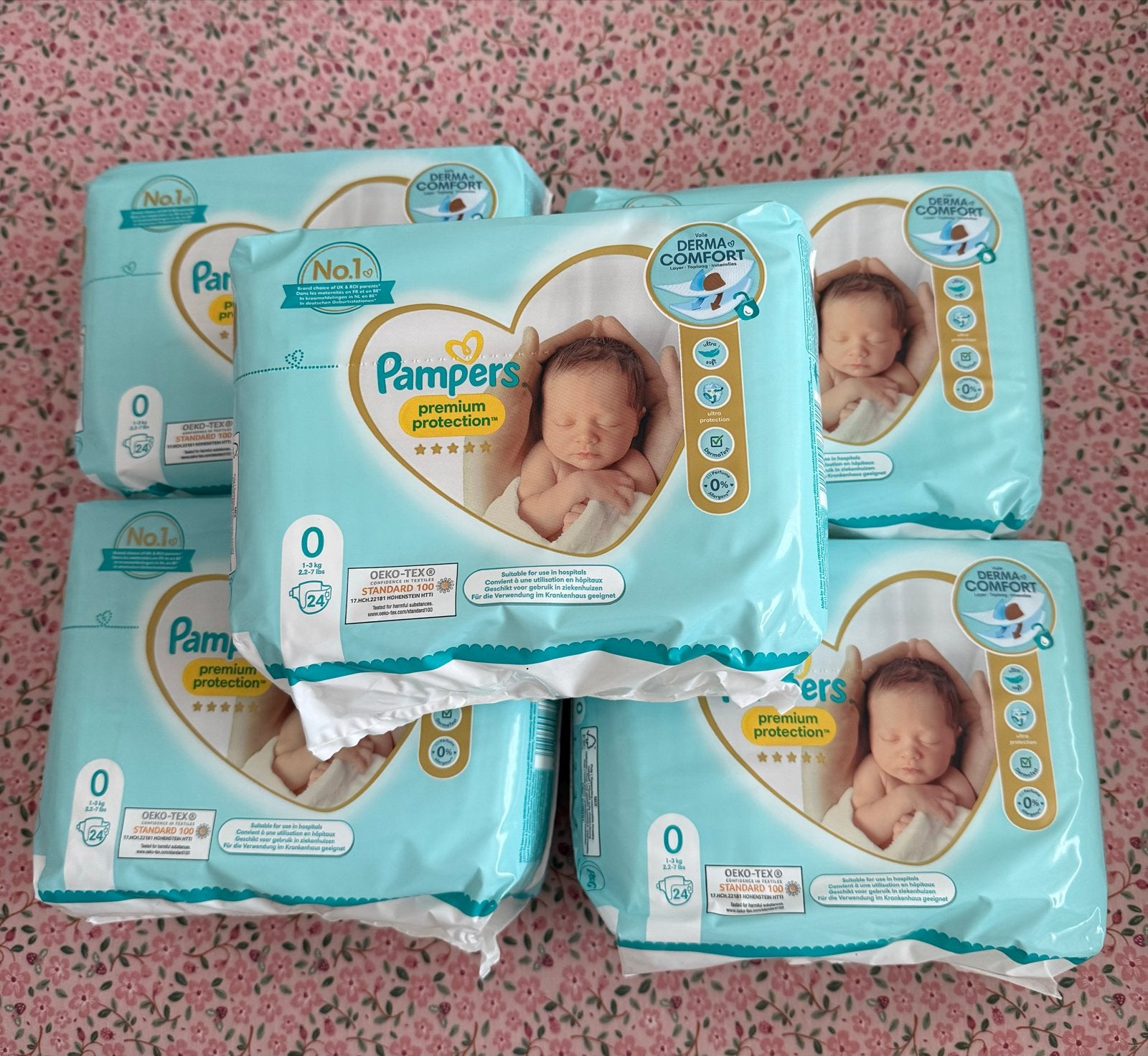 Pampers Premium Protection luier maat 0, Ophalen, Nieuw