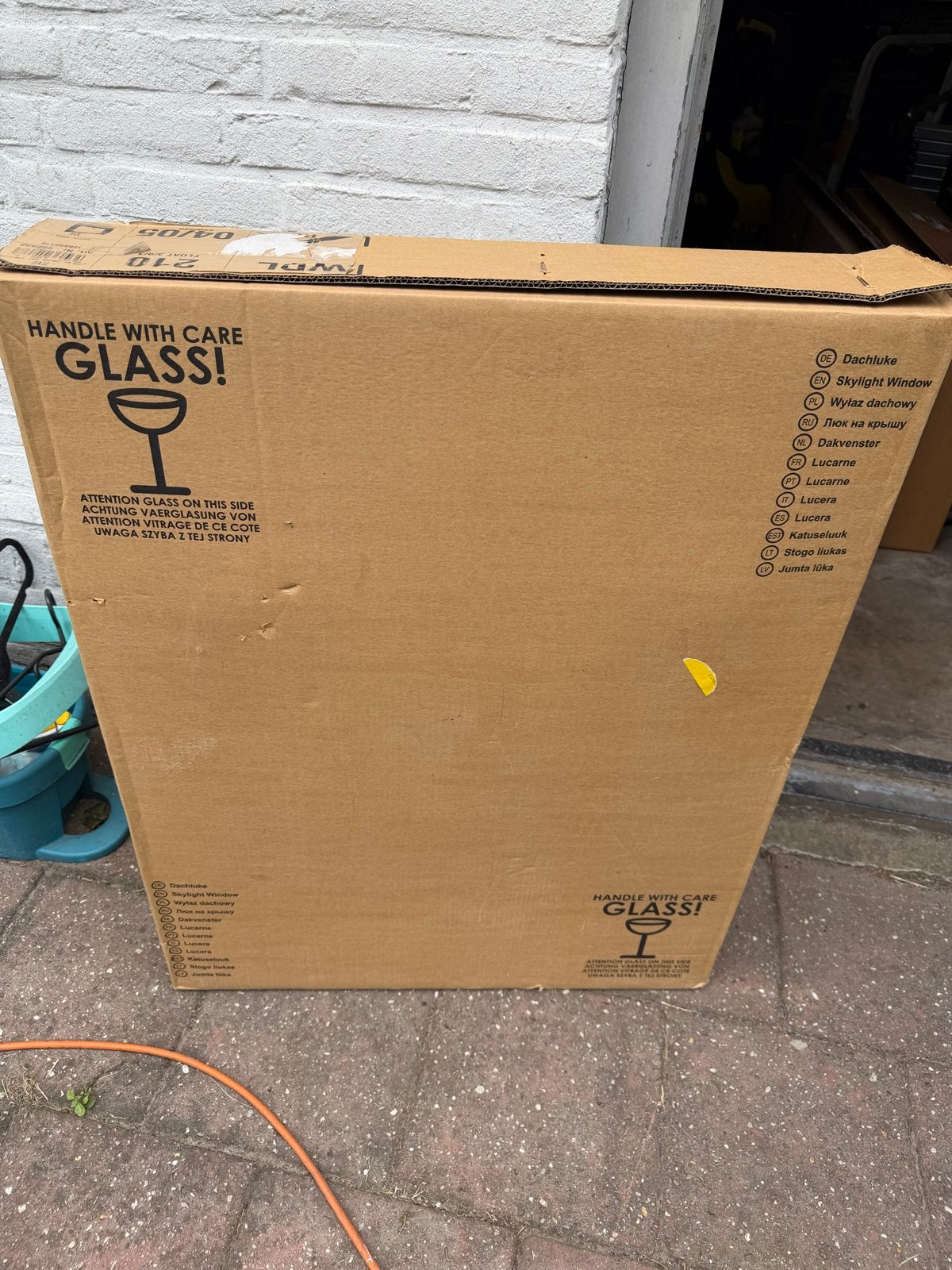 Nieuw Roto Dakvenster WDL 210 04/05 - 450/550, Doe-het-zelf en Verbouw, Glas en Ramen, Ophalen, Nieuw, Dakraam, Minder dan 80 cm