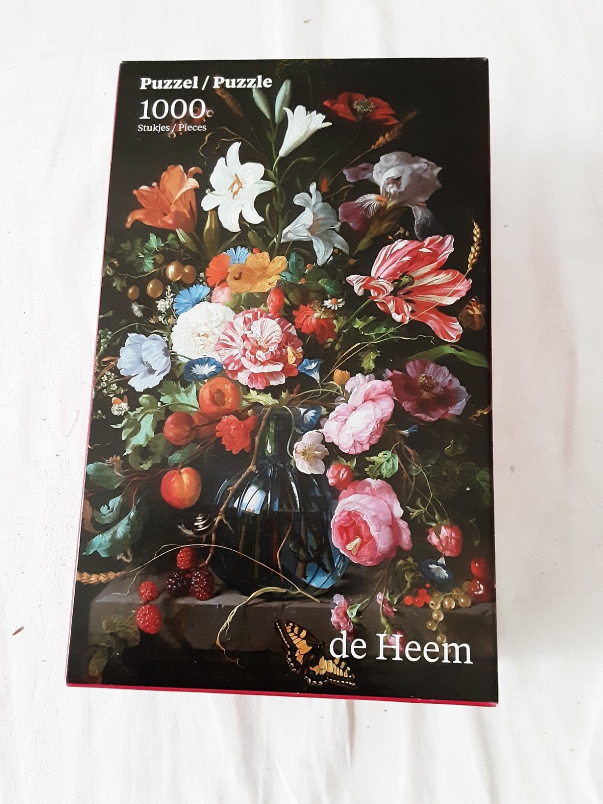 Puzzel 1000 stukjes - Bloemen van de Heem, Ophalen of Verzenden, 500 t/m 1500 stukjes, Zo goed als nieuw, Legpuzzel