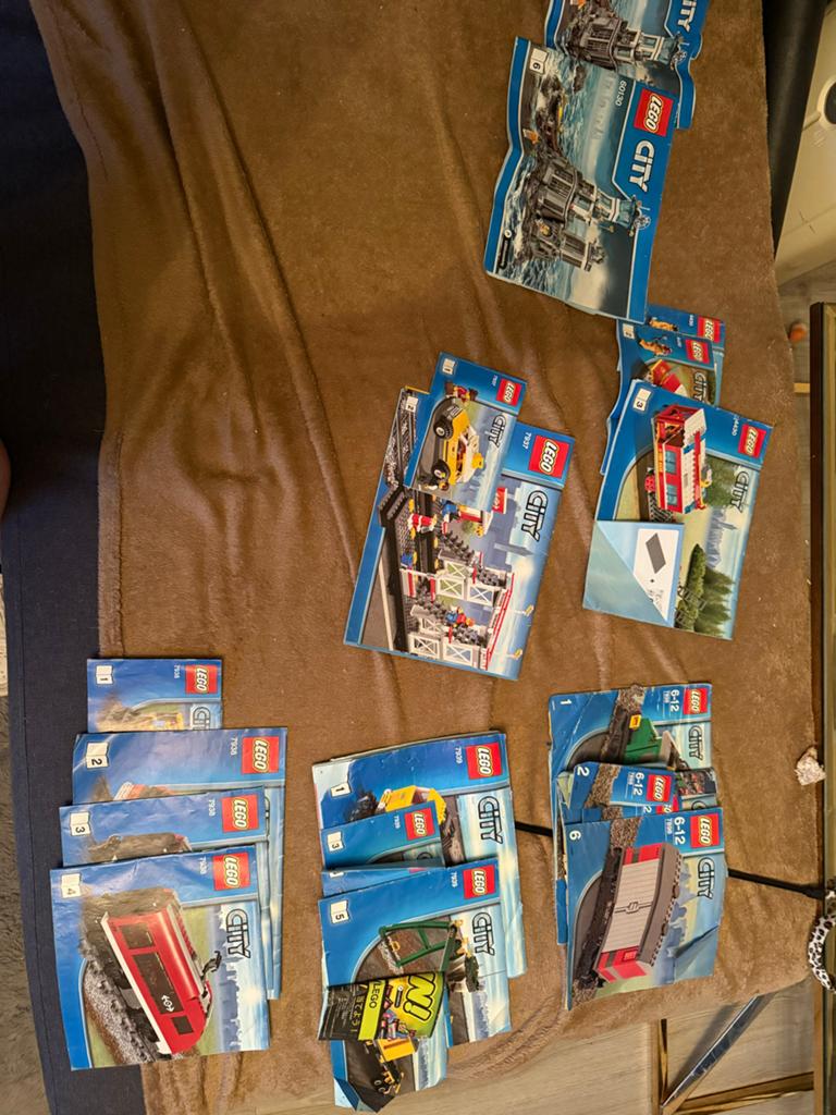 Grote partij Lego 34 sets met code, Ophalen, Lego, Losse stenen, Inclusief instructies
