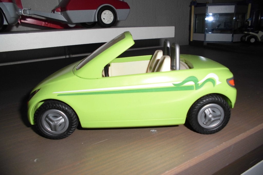 klein playmobil autootje zonder poppetje, Ophalen of Verzenden, Zo goed als nieuw, Losse onderdelen, Voertuig