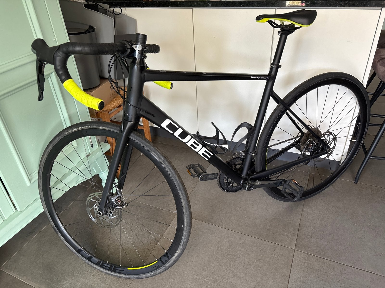 Cube Attain Race 2023 – mt56 – Shimano Tiagra – racefiets, Aluminium, Zo goed als nieuw, Meer dan 20 versnellingen, Schijfrem