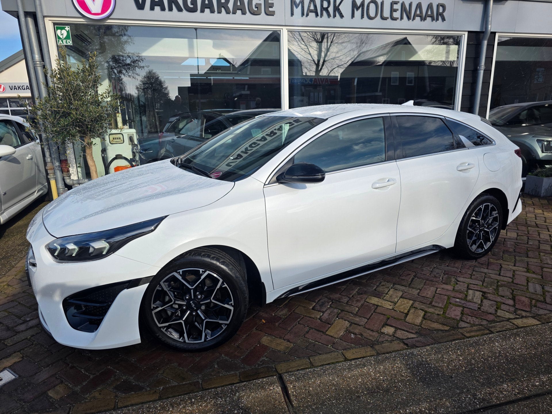 Kia PROCEED 1.5 T-GDi GT-Lineautomaat,metalic,lage km,mooie, Auto's, Gebruikt, 4 cilinders, 160 pk, Wit