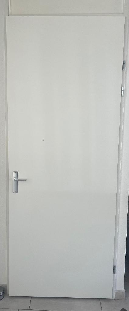 Deur, Ophalen, 80 tot 100 cm, Binnendeur, Zo goed als nieuw