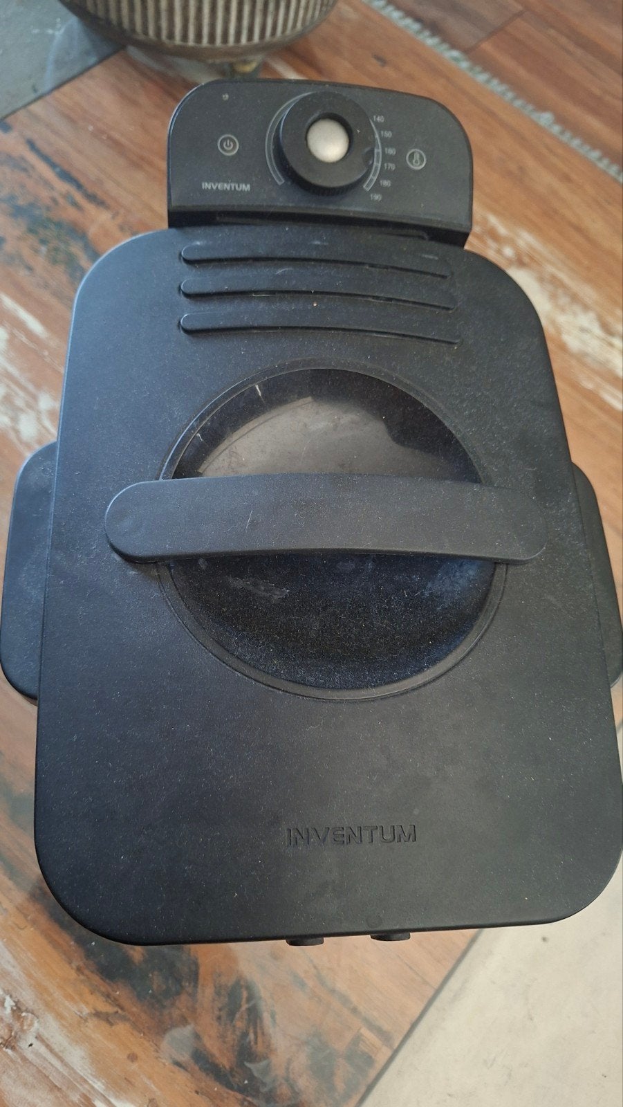 Inventum Friteuse - Compact en Gebruiksvriendelijk, 2 tot 3 liter, Ophalen of Verzenden, Gebruikt, Uitneembare binnenpan