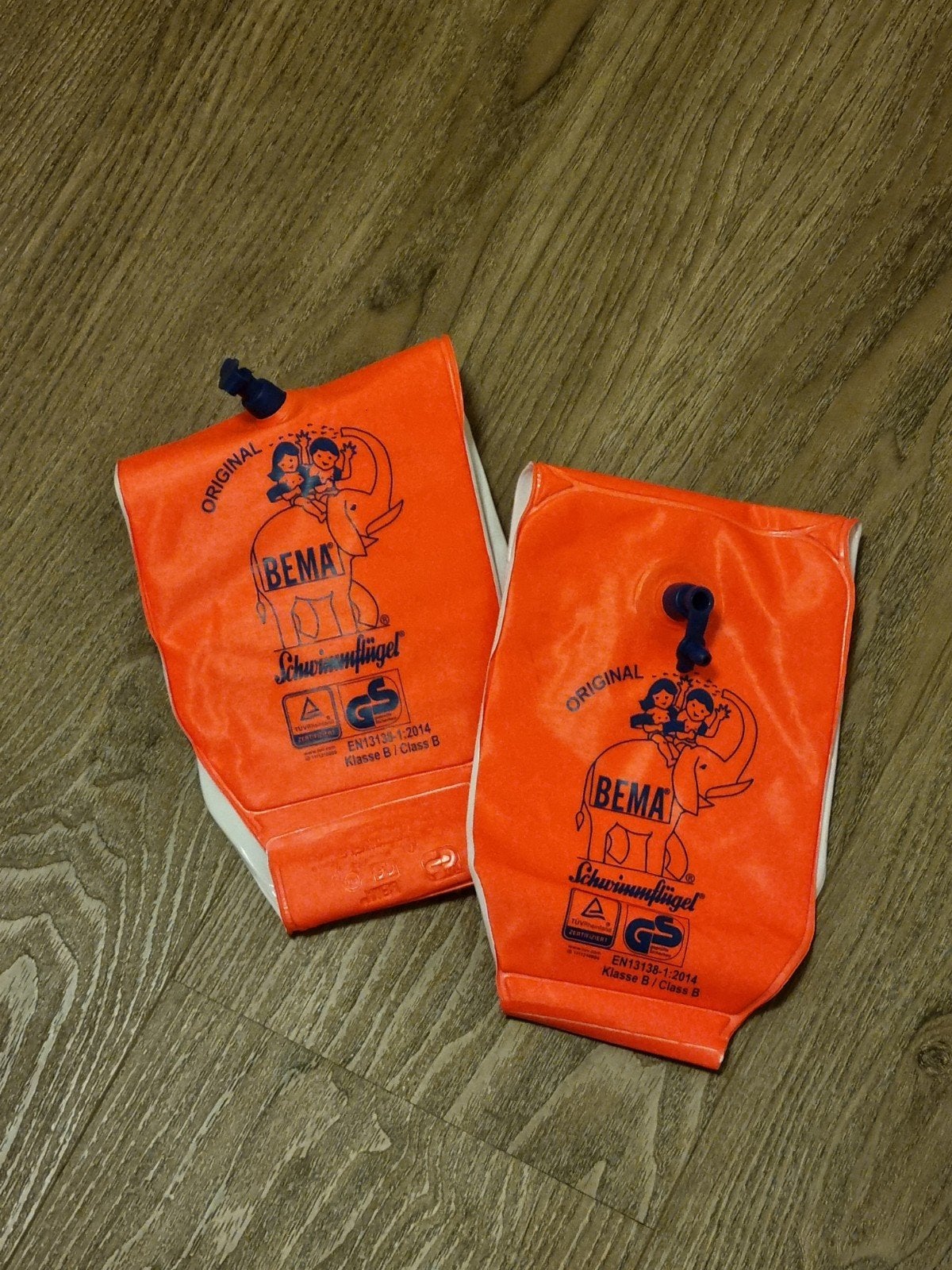 Bema zwembandjes - Oranje zwemvleugels voor kinderen, Ophalen of Verzenden, Zo goed als nieuw